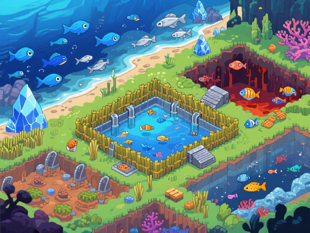 How to Build a Multi-Biome Fish Farm in Terraria: A Step-by-Step Guide