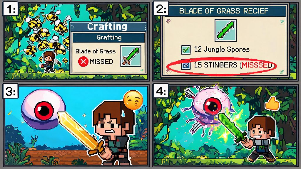 How to Make a Blade of Grass in Terraria: Easy Step-by-Step Guide