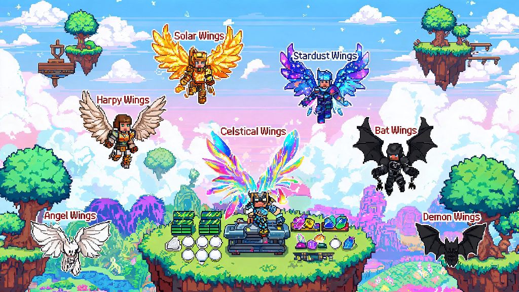 What Are the Best Wings in Terraria? A Complete Guide for All Game Stages