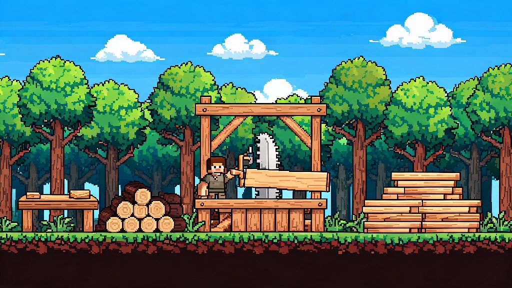 How Do You Craft a Sawmill in Terraria? Easy Step-by-Step Guide