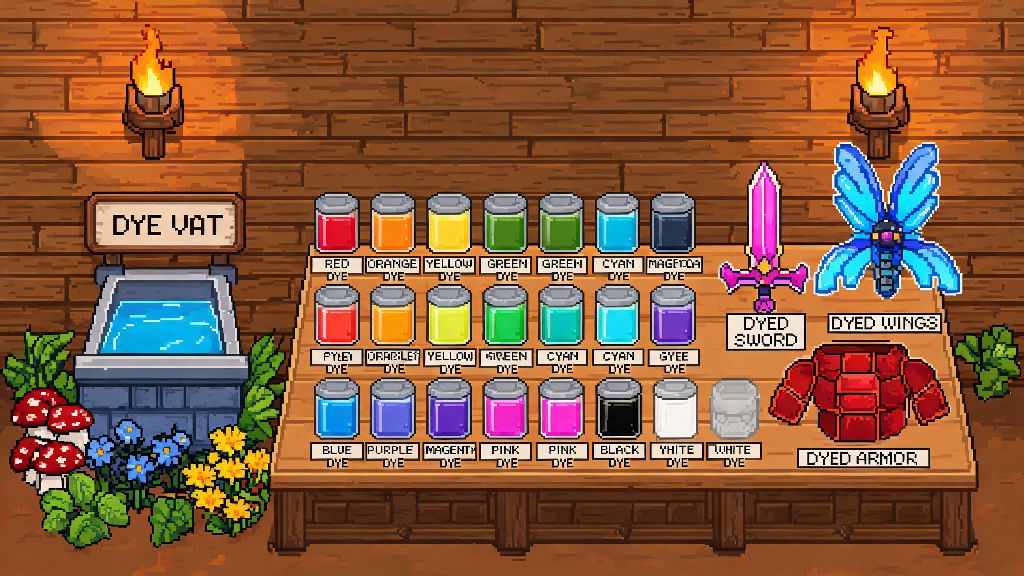 How to Make a Dye in Terraria: Simple Step-by-Step Guide for New Players