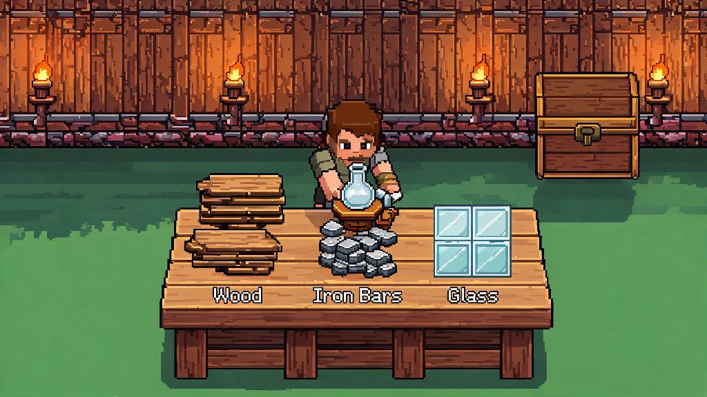Easy Step-by-Step Guide: How to Make an Alchemy Table in Terraria