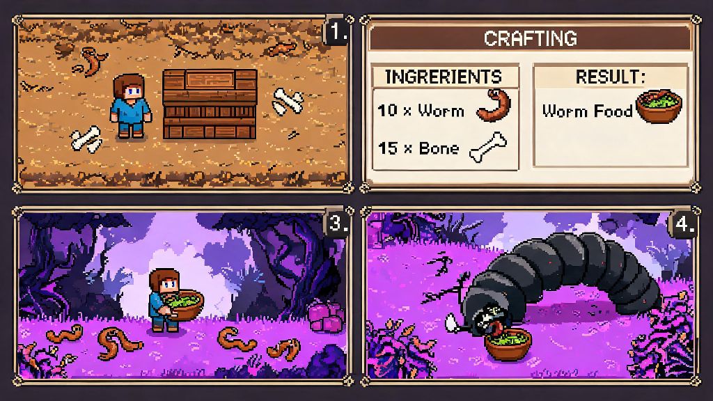 How Do You Make Worm Food in Terraria? Easy Practical Crafting Guide