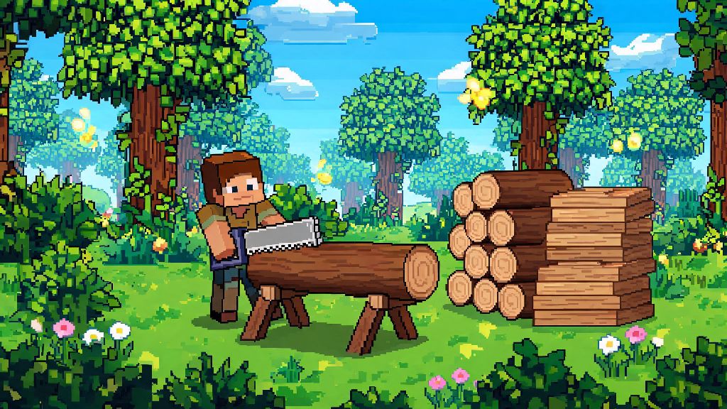 How to Create a Sawmill in Terraria: Easy Step-by-Step Guide for New Players